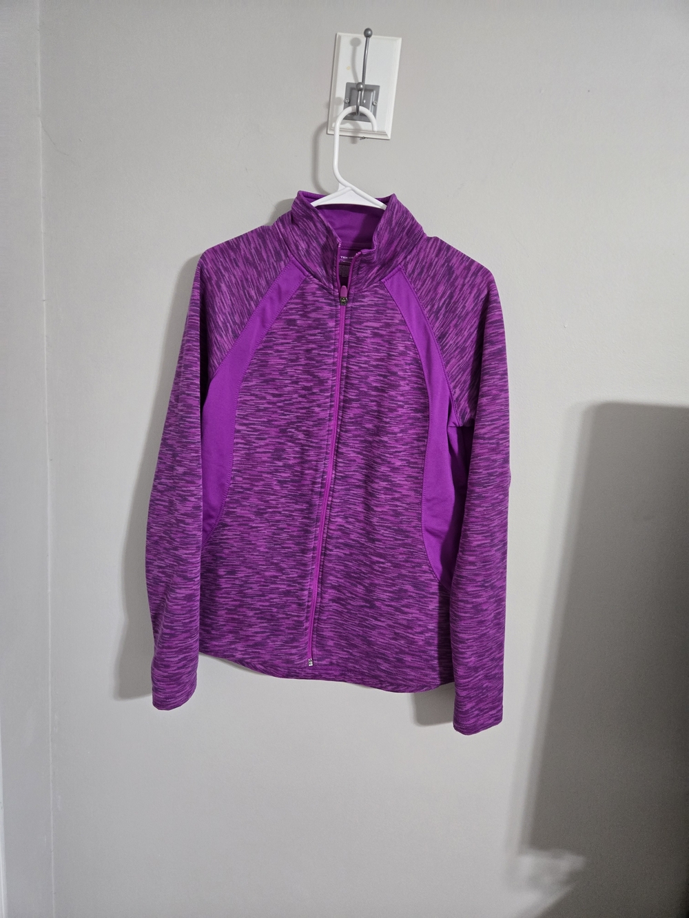 tek gear Purple Full-Zip Utility Jacket